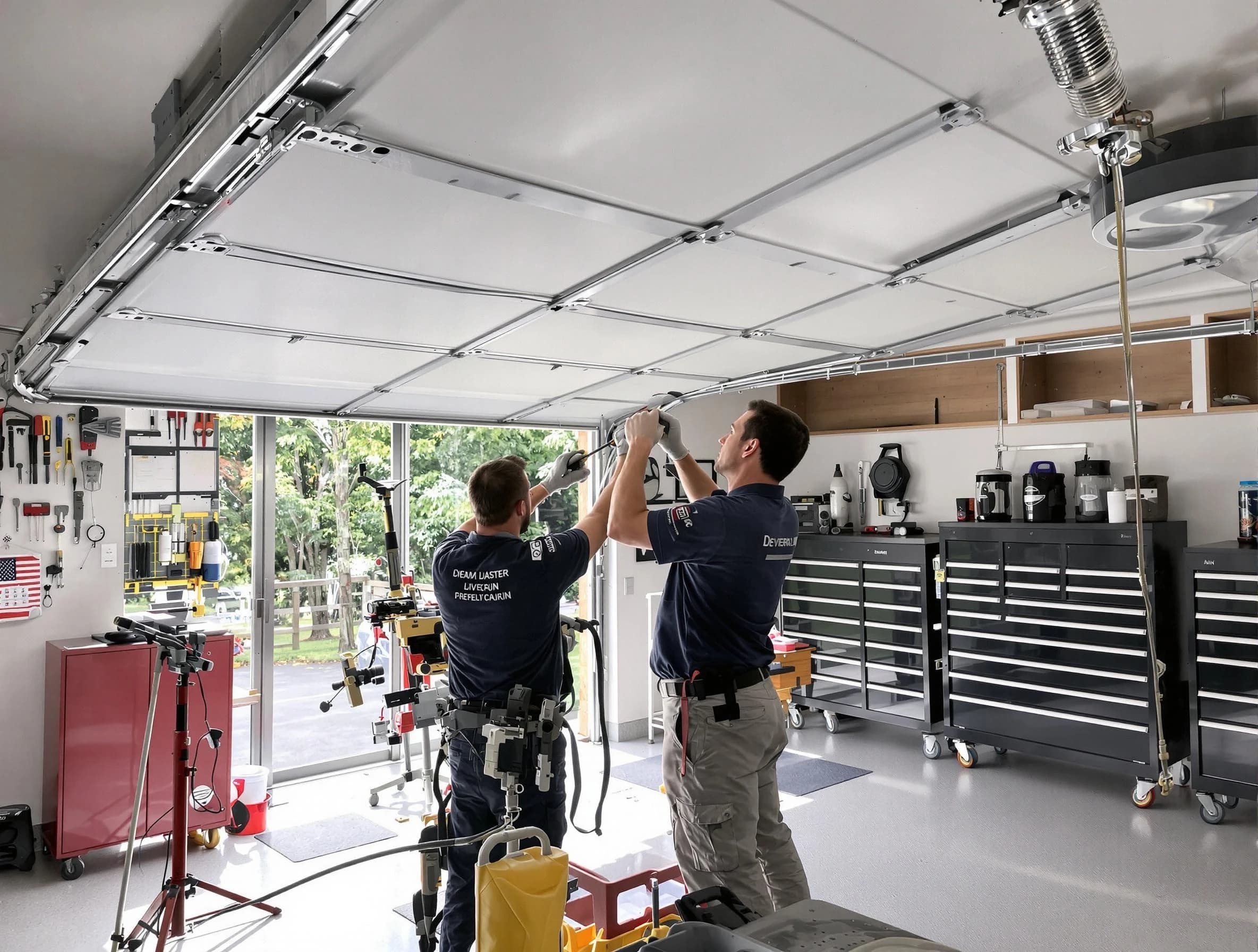 Overhead Garage Door Repair in Belmont